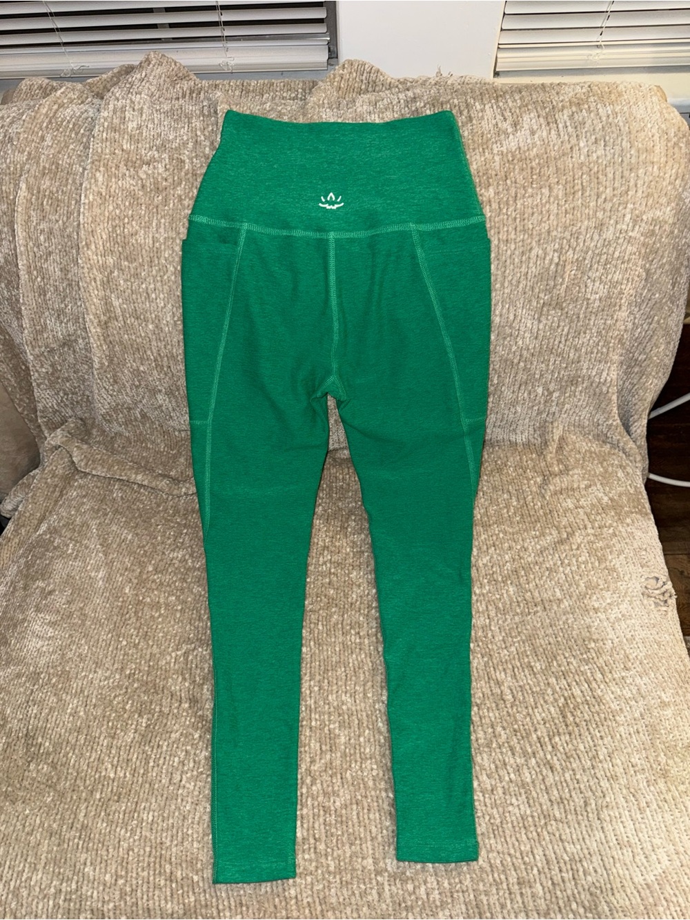 Beyond Yoga Spacedye Green Leggings